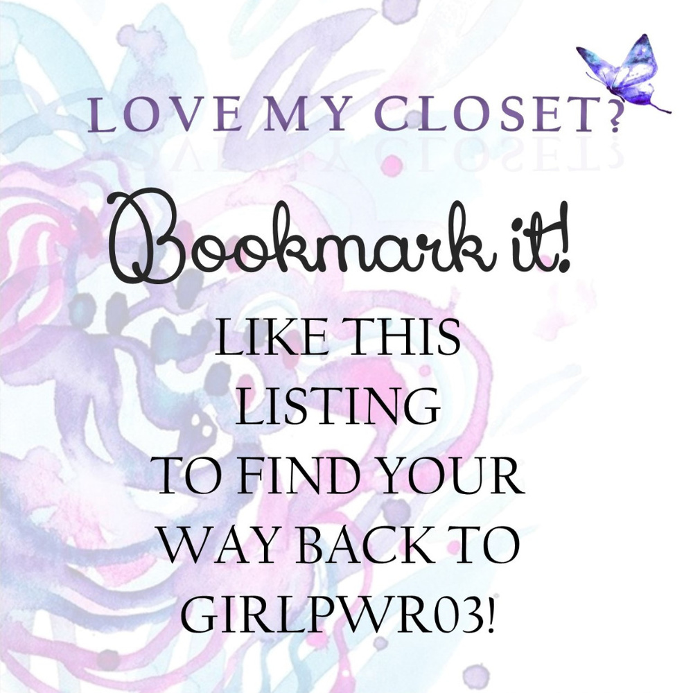 🦋BOOKMARK MY CLOSET!